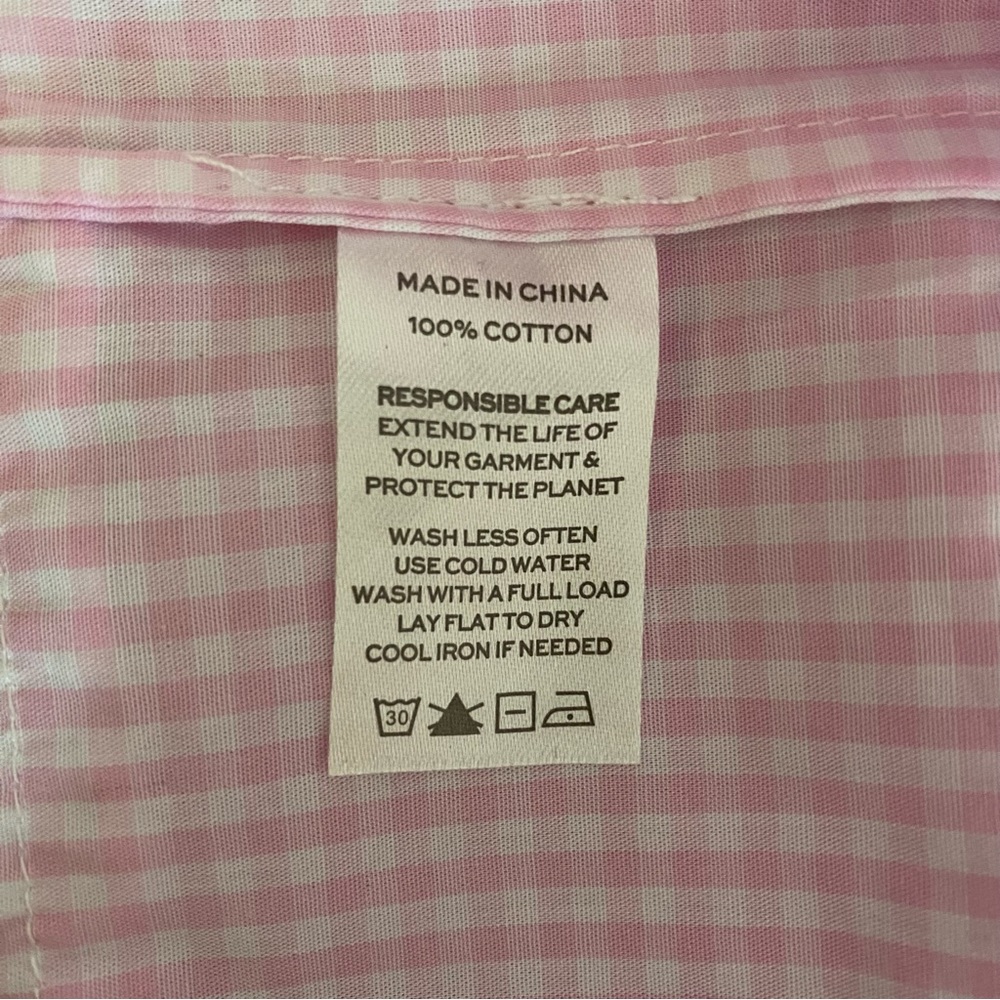 Hill House Ellie Nap Dress Pink Gingham NWT XXL - Picture 6 of 16